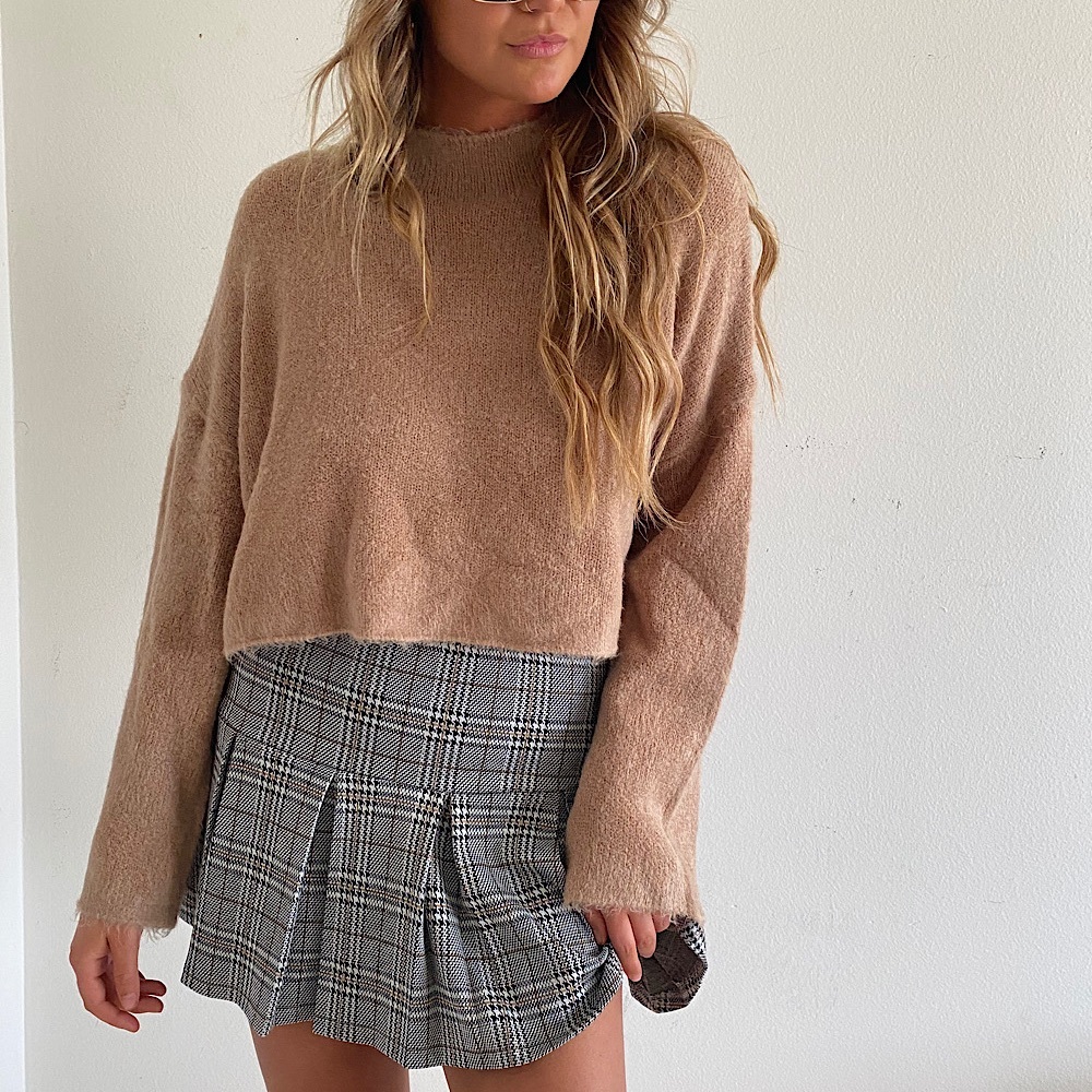 Walk This Way Mock Neck Sweater - Picture 3 of 11